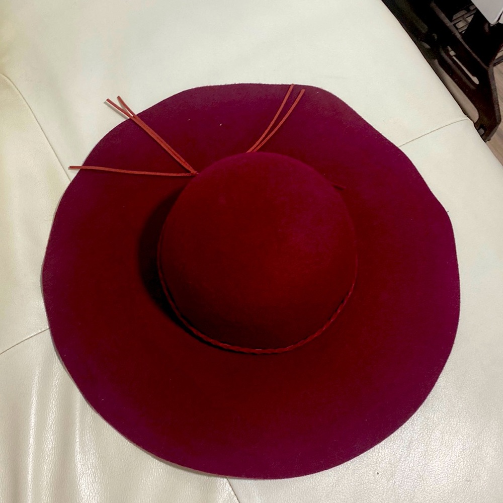 NWT Burgundy Hat